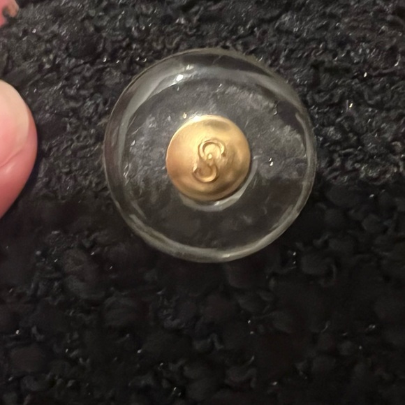 STUNNING! “ST.JOHN’ 2 Piece Black Boucle Dress and Jacket Set! Size 6 - Picture 16 of 16